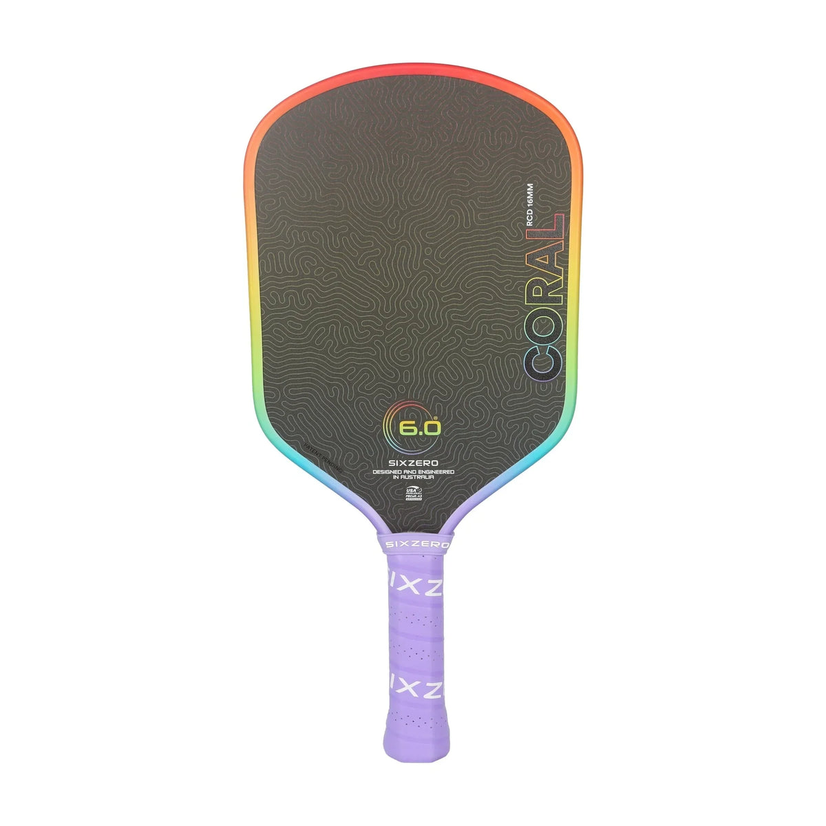 Six Zero Coral Pickleball Paddle
