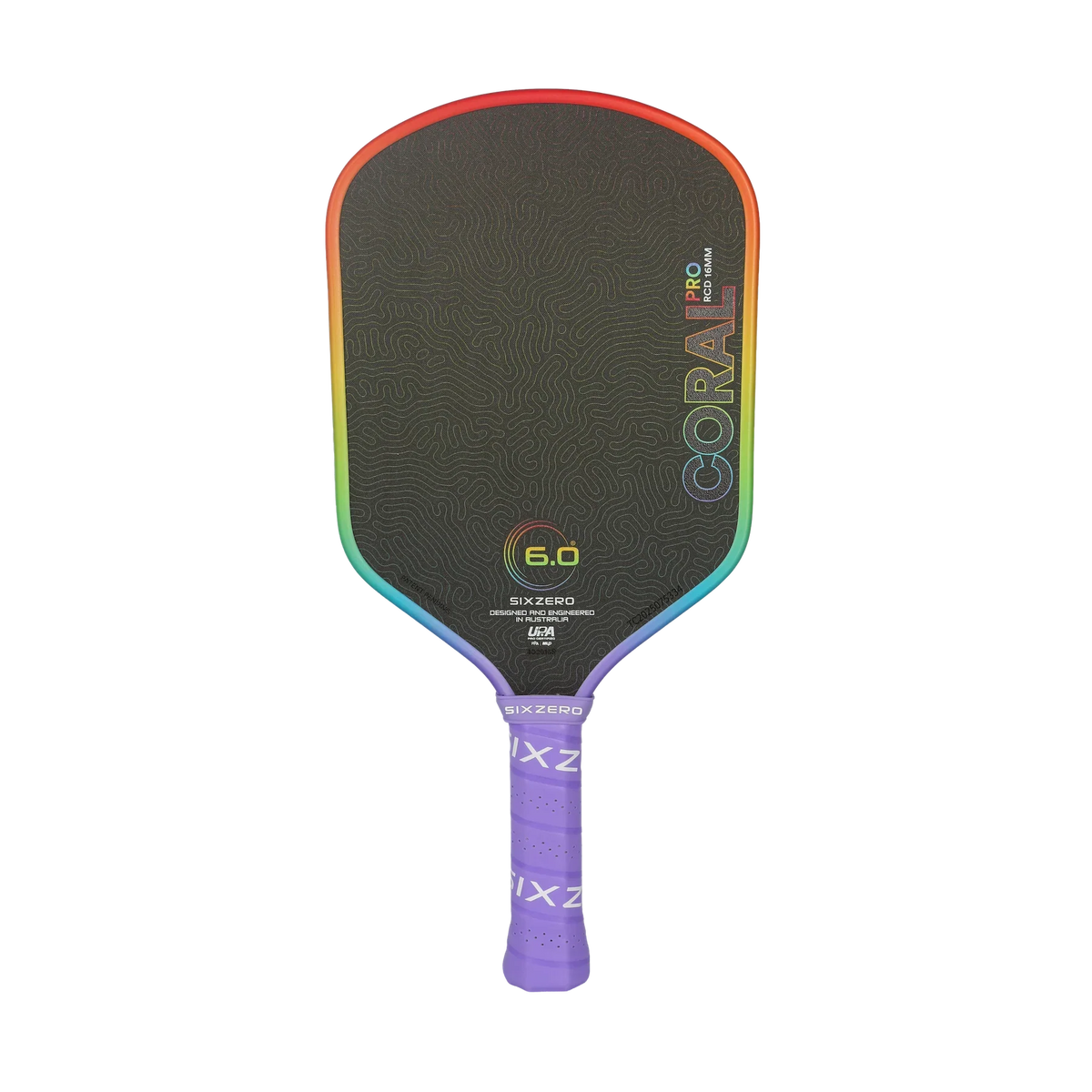 Six Zero Coral Pro Pickleball Paddle