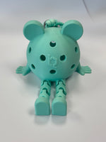 Pickleball Pip – 3D Printed Articulated Pickleball Mascot & Keychain