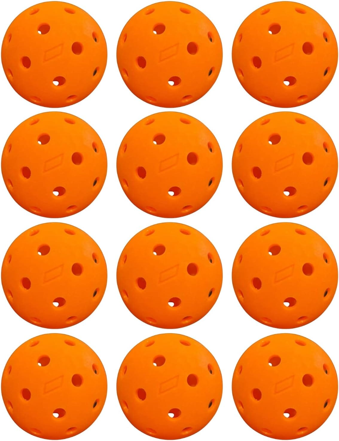 Franklin Balls Lava / 12 Balls Franklin X-40 Outdoor Pickleball Balls